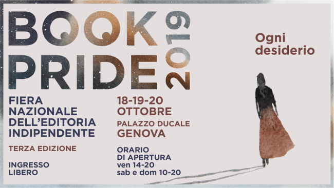 Book Pride - Fiera Nazionale dell'Editoria Indipendente, Ottobre 2019