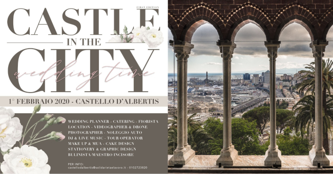 Castello D'Albertis: Castle in the city - Wedding time