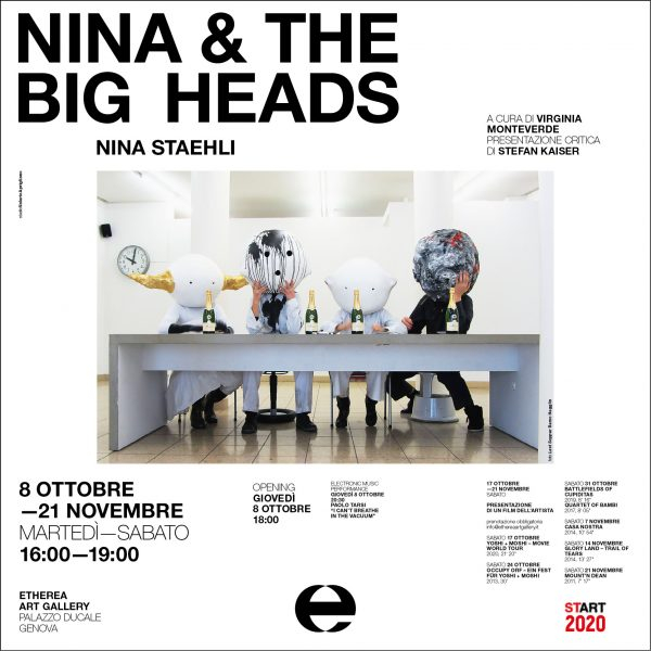 Nina & the Big Heads al Etherea Art Gallery