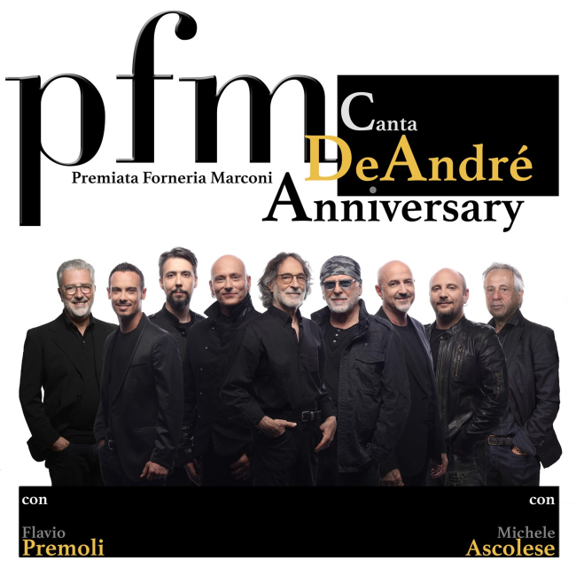 PFM Canta De Andrè Anniversary 2019