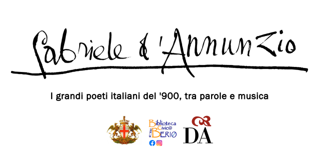 I grandi poeti italiani del '900, tra parole e musica: Gabriele D'Annunzio