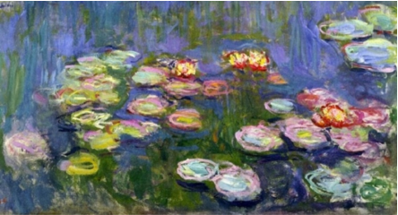 Laboratorio di pittura per famiglie:i fiori di Monet sotto la lente d’ingrandimento