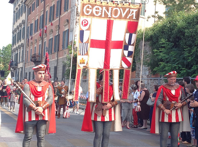 The Medieval Pageant of Genoa
