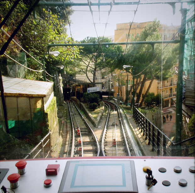 The Zecca - Righi funicular