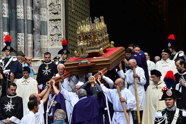 Celebrations in honour of San Giovanni Battista