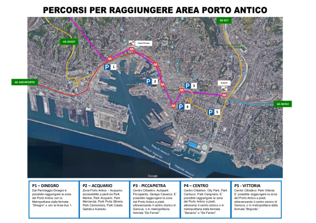 Easter and spring vacation 2019: getting around the city of Genoa
