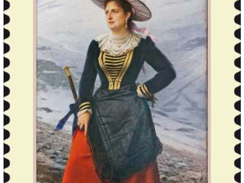 Presentazione di francobollo commemorativo della Regina Margherita di Savoia