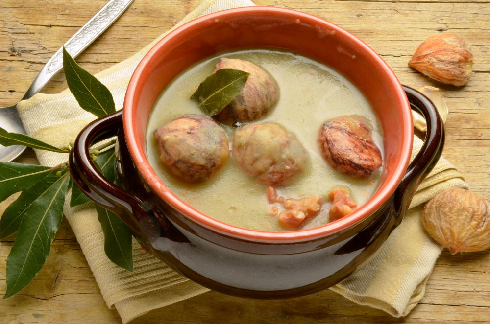 Minestrone di castagne