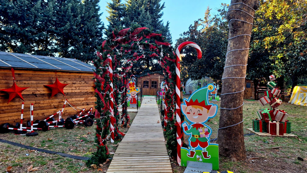 Il Villaggio di Babbo Natale nel Parco di Villa Bombrini 