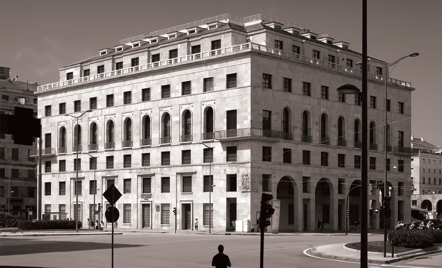 Palazzo dell'INPS - Genova. Progettato da Marcello Piacentini 