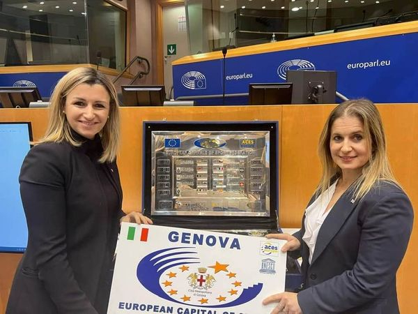 Genova a Bruxelles per la cerimonia di Aces Europe