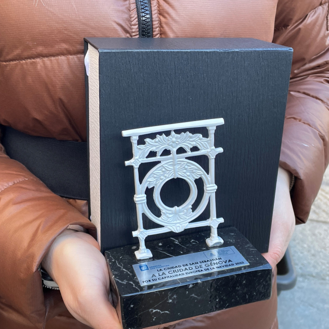 Genova e San Sebastian, capitali europee del natale 2022, inaugurano le festività con un collegamento in diretta dalle loro piazze principali