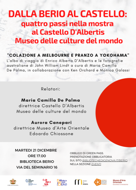 Dalla Berio al Castello: quattro passi nella mostra “Colazione a Melbourne e a pranzo a Yokohama”