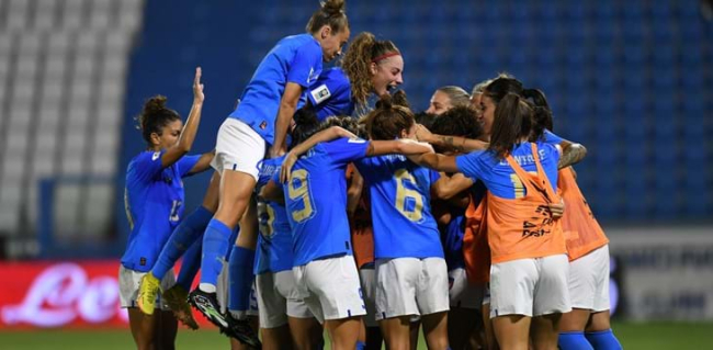 Calcio femminile, la Nazionale italiana sfida il Brasile