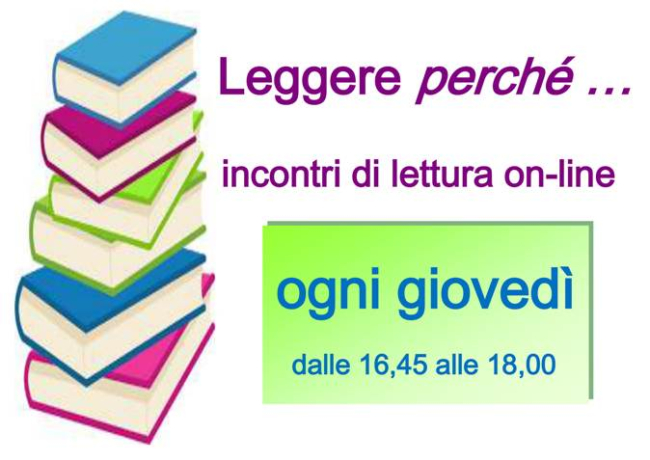 Leggere perchè...incontri di lettura on line