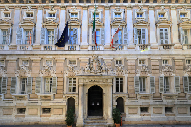 Palazzo Tursi, facciata (photo F. Bussalino)