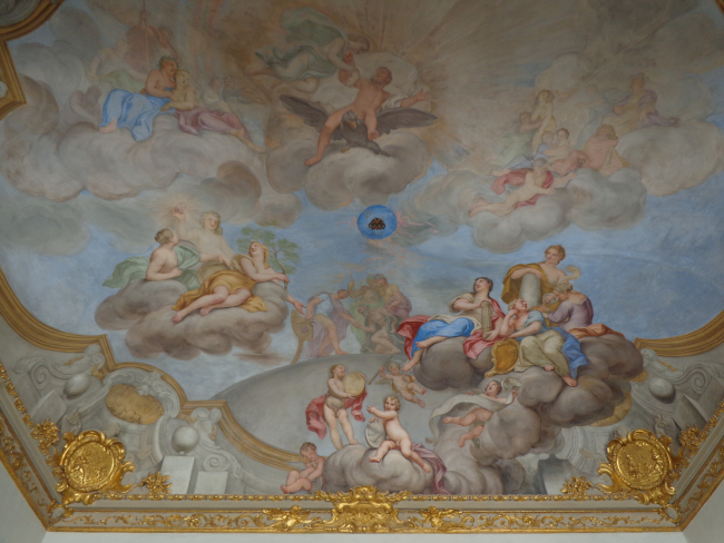  Palazzo Cosma Centurione (poi Durazzo Pallavicini) - Domenico Parodi - affreschi della volta