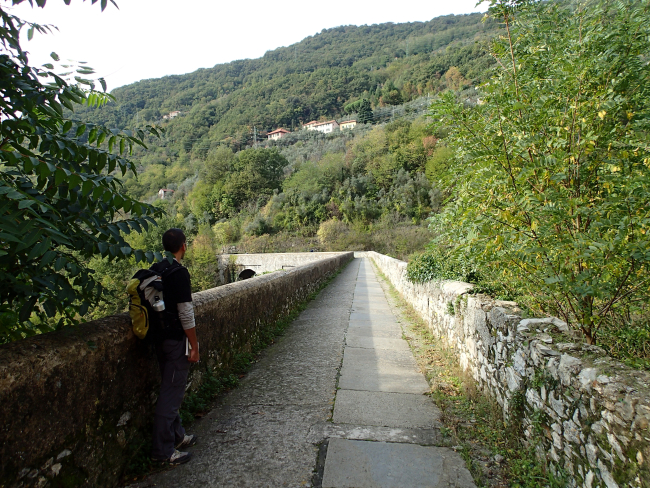 The historic aqueduct