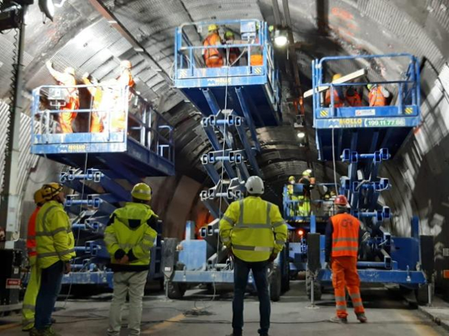 Cantiere in A10 tra Genova Aeroporto e Genova Pra'