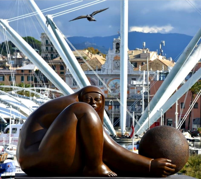 Una Passeggiata tra le opere di Jimenez Deredia a Genova