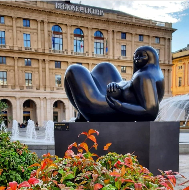 Una Passeggiata tra le opere di Jimenez Deredia a Genova