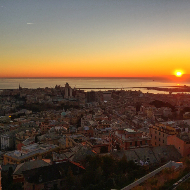 Passeggiando a Genova in autunno