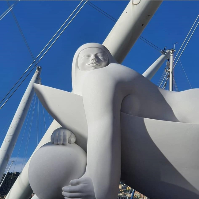 Una Passeggiata tra le opere di Jimenez Deredia a Genova