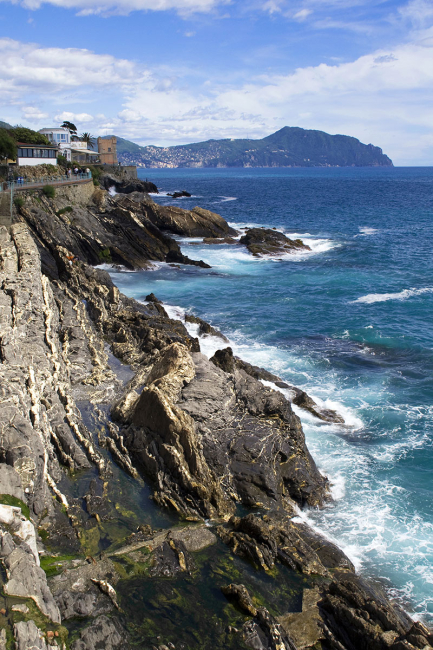 Enjoy the sea breezes while you walk through villages and parks