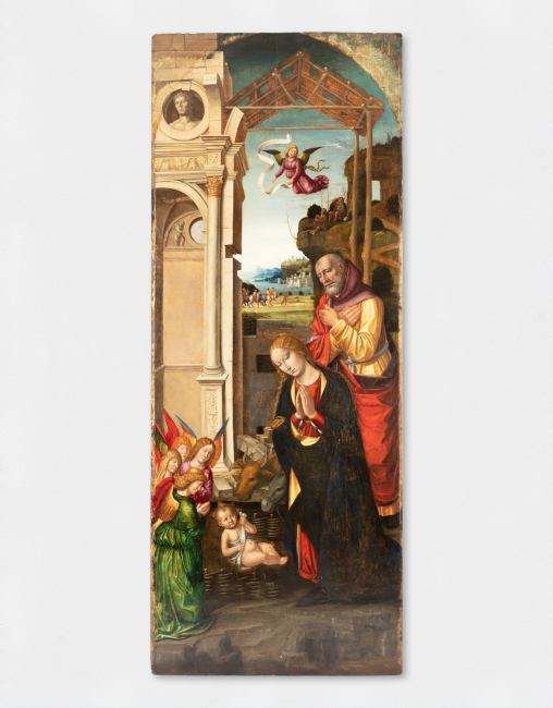 PITTORI A GENOVA - 30 gennaio - Luca Baudo, Adorazione del Bambino