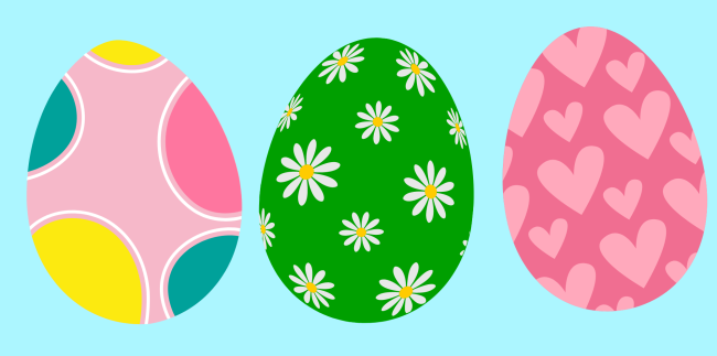 Uova colorate