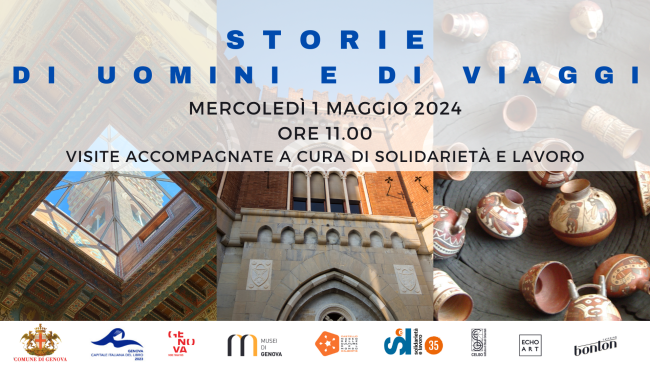 Storie di Uomini e di Viaggi: visita accompagnata ispirata ai racconti di viaggio del Capitano D’Albertis