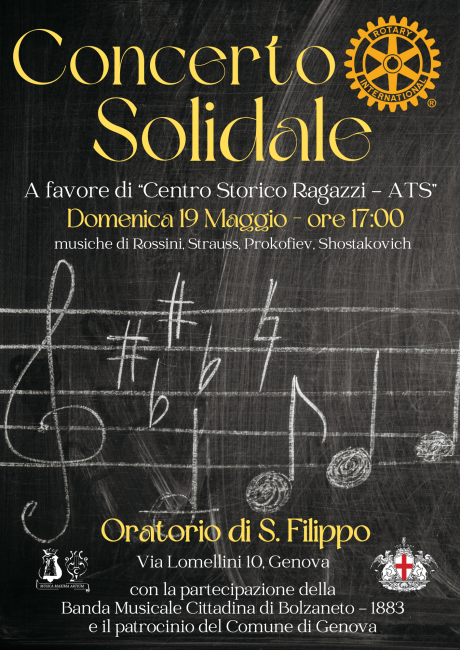 Concerto solidale della Banda Musicale Cittadina di Bolzaneto 1883
