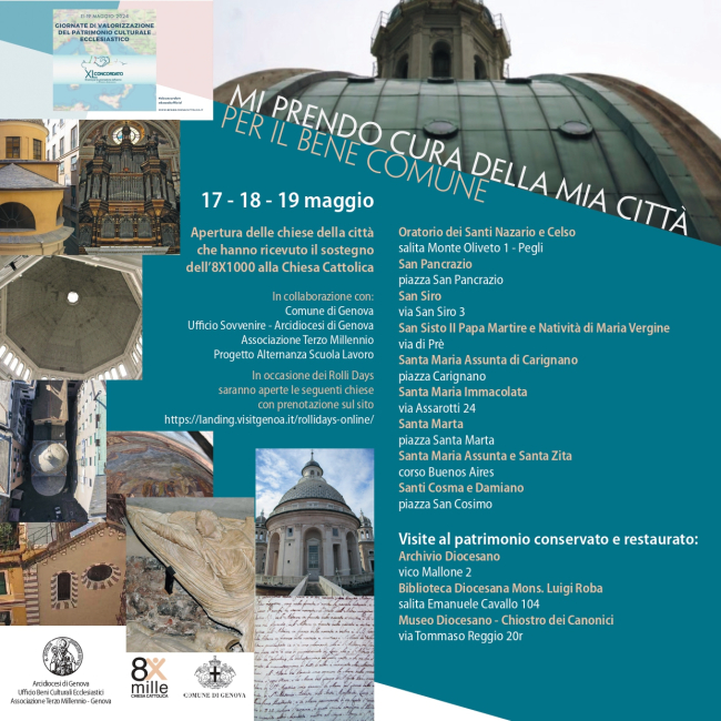 Giornate di valorizzazione del patrimonio ecclesiastico