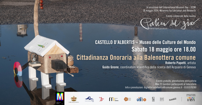 La cittadinanza onoraria alla balenottera