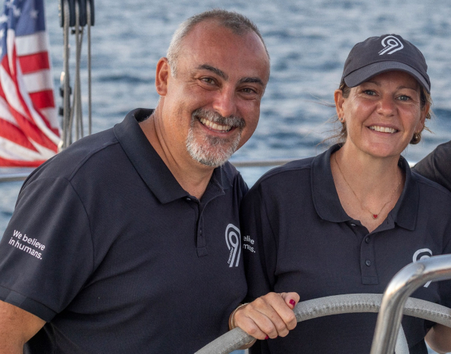 Marco Trombetti e Isabelle Andrieu