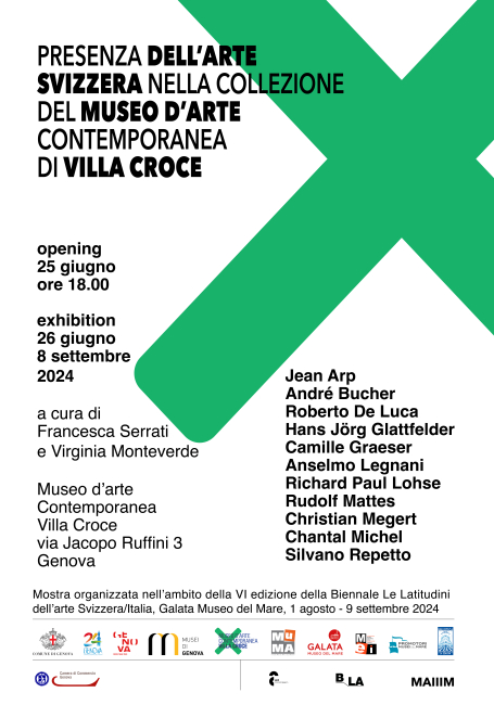 Presenze dell’arte svizzera nella collezione del Museo d’Arte Contemporanea di Villa Croce