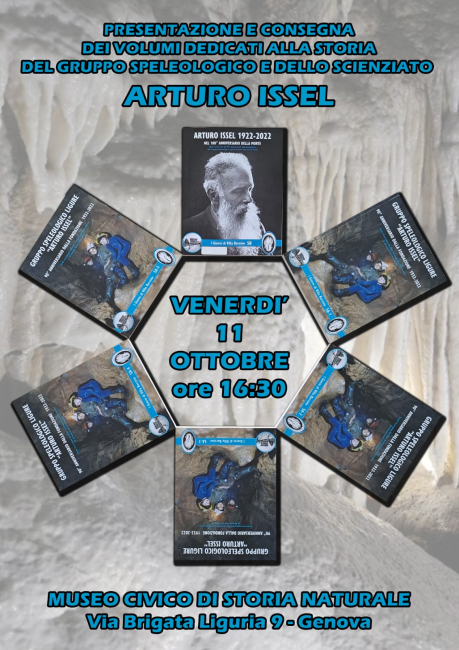 Presentazione  dei volumi dedicati allo scienziato A. Issel 