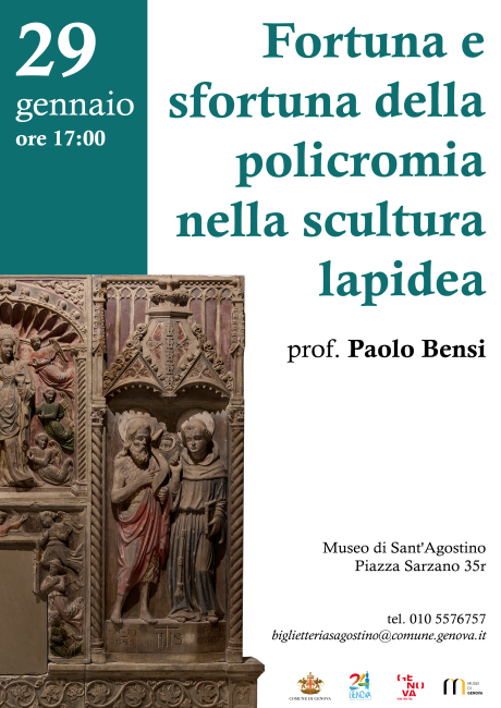 Fortuna e sfortuna della policromia nella scultura lapidea