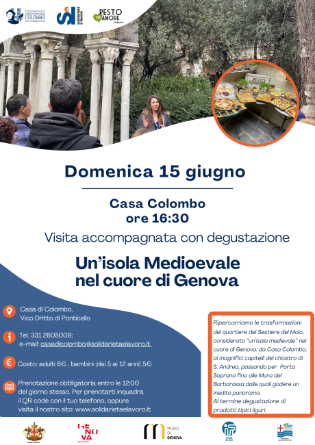 Un’isola medioevale nel cuore di Genova