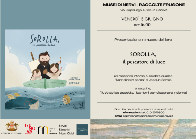 Sorolla, il pescatore di luce. Presentazione di volume 