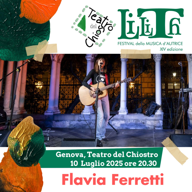 Concerto di  Flavia Ferretti al Teatro del Chiostro di S.Andrea 