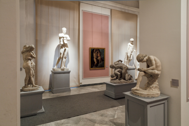 LIGUSTICA . Accademia-Ligustica---rievocazione-Sala-dei-Gessi-ottocentesca----foto-A9-Francesco-Manias