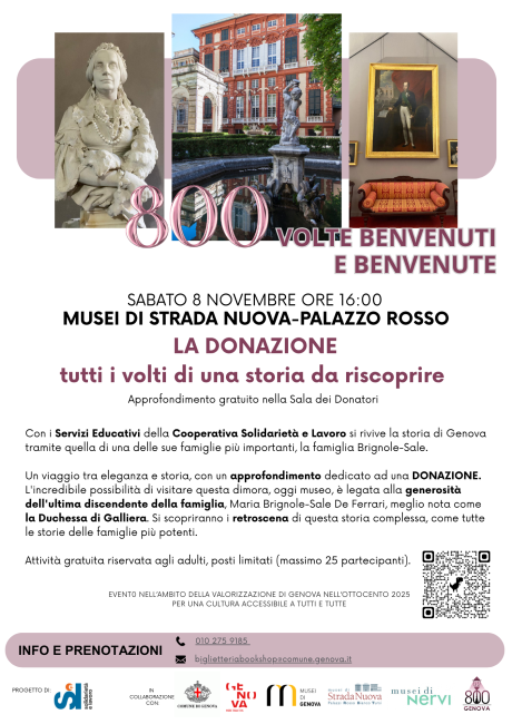 La donazione – tutti i volti di una storia da riscoprire