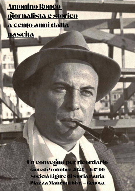 Antonino Ronco giornalista e storico a 100 anni dalla nascita 