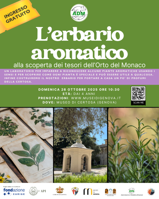 L'Erbario aromatico nell' Orto del Monaco