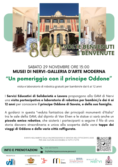 Un pomeriggio con il principe Oddone