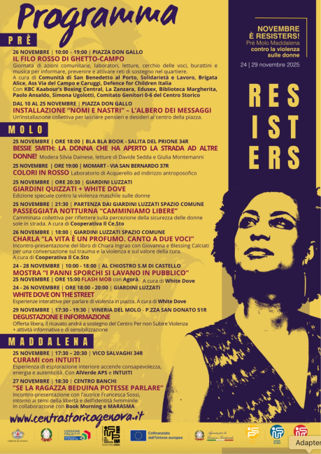 ReSisters Genova 2025