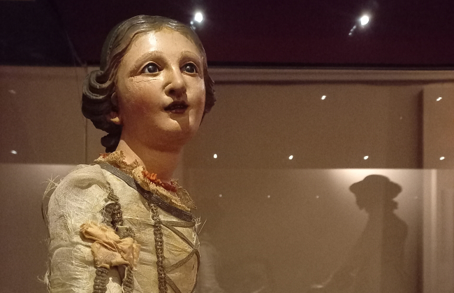 Statuina presepe a Palazzo Rosso