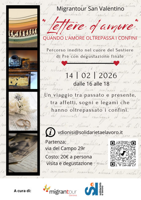 “Lettere d’amore” - Quando l’amore oltrepassa i confini. Speciale San Valentino 