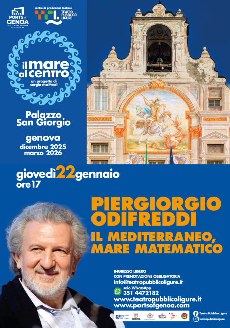 Il Mediterraneo, mare matematico. Con Piergiorgio Odifreddi